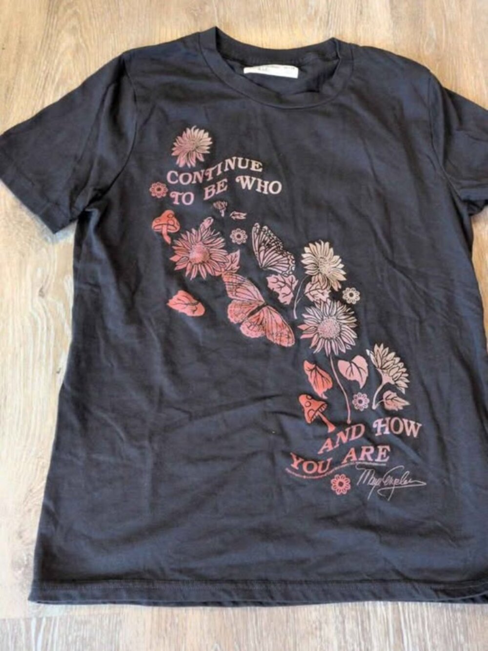 Abercrombie Kids Maya Angelou Graphic T-Shirt Size 13/14